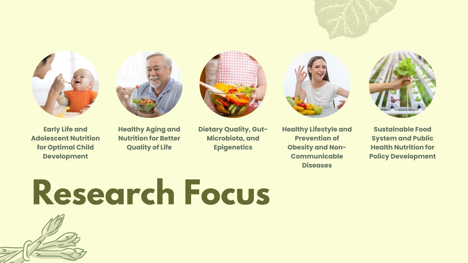 HNRC Research Focus